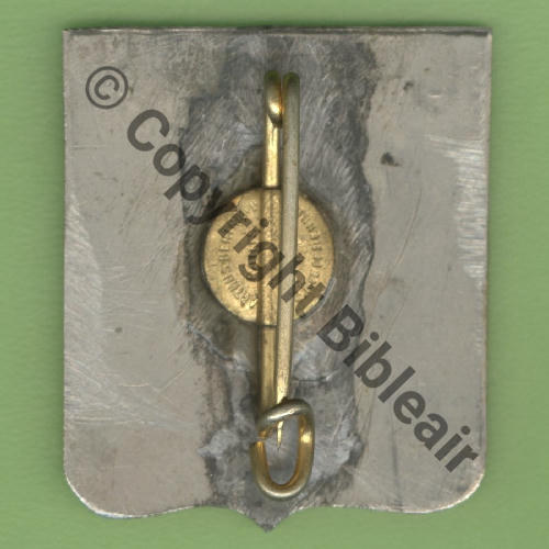 COMOR DISSOLUTION  1eEC 1966 CORSE MORVAN SM Bol pastille poinconne AB.P rapporte Dos lisse Src.Y.GENTY 50Eur07.21 