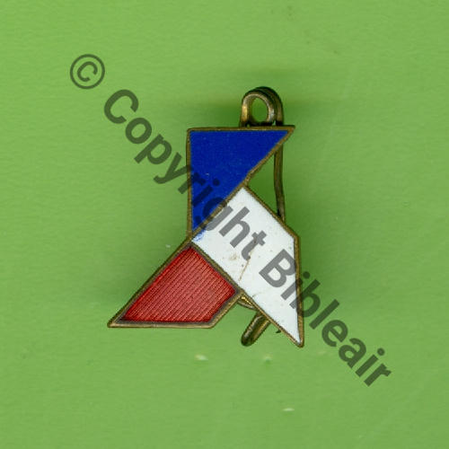 CROISIERE NOIRE AFRIQUE Gal VUILLEMIN... 1COCOTE Tricolore SM Bol Dos lisse irreg Email Rouge translucide strie Src.Y.GENTY 12Eur01.25 