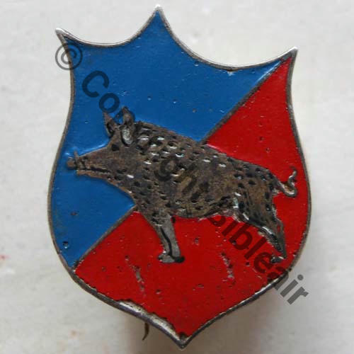 ARD 1943.44 GC.3.3 ARDENNES Type1 Fab LOC Eping bascule Dos irreg strie Sc.A.CAMPO 
