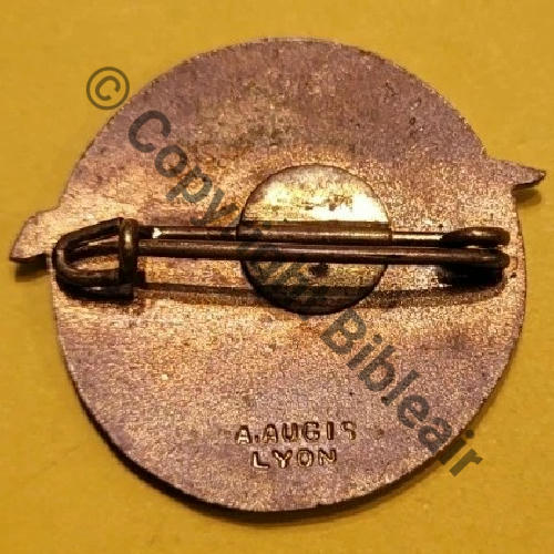 35.RAO.13  1920.38 3eDrille MF.32 GR.II.35 ou 13e 35eRAO  A.AUGIS LYON 2Lign Bol Dos lisse irreg Src.chodard83 211Eur(x2) 