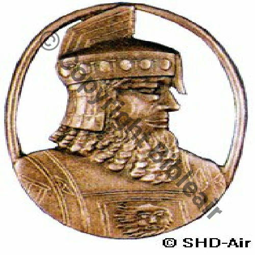 36.7  7eDRILLE VR.541 36eRAO ou 16eDRILLE 37eRAO METAL DECOUPE Tete a droite Src.SHD.AIR via H.GUYOT 