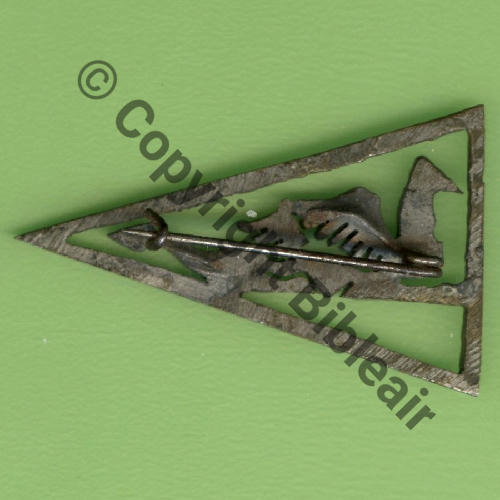 39.1.3  1923-33 3eDRILLE SAL.24 39eRAO LEVANT Metal  SM Eping bascule Dos aile relief brut strie irreg Src.Y.GENTY 400Eur06.21 