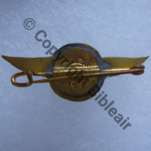 38.1.1  1924.38 1eDRILLE SAL.51 38e RAM puis GR.1.38  PIGNOL SM Bol pastille CH PIGNOL METZ  Dos lisse irreg Src.COLLECT.PRIVEE 