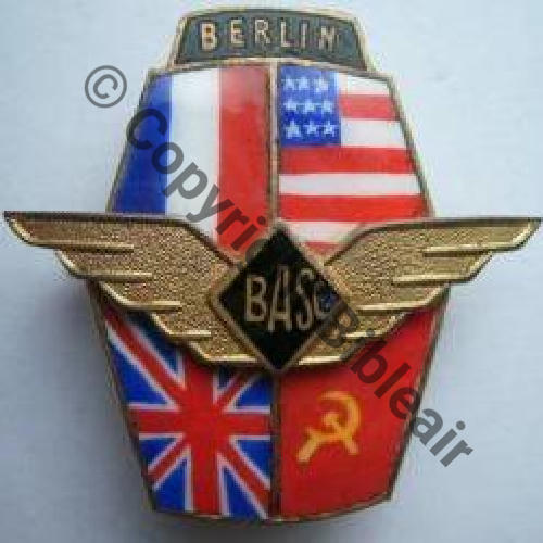NH Base Allied Safety Control  BERLIN FRANCE USA  SM Bol fenetre Dos granuleux Sc.jmdors 84Eur03.11  