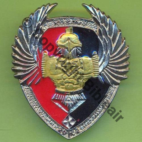 NH  BATGEN KOSOVO 25e RGA Fab Serbe SM Vis+Ecrou Dos lisse Src.Y.GENTY 48Eur(x2)