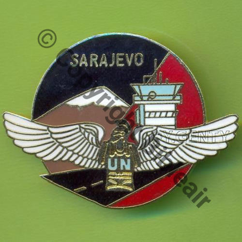 NH  BOSNIE 8eDet SARAJEVO FORPRONU 15e RGA 03.95 06.95  TOUL EMBAL Bol fenetre oval Quadrille fin Src.Y.GENTY 11Eur(x3)