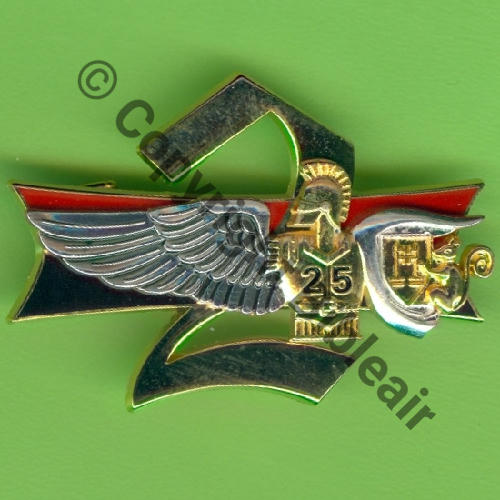 NH  FRANCE 2e COGA 25eRGA MARSAN  AB Griffes et butees Dos scintillant No311 Src.Y.GENTY 29Eur(x5) 