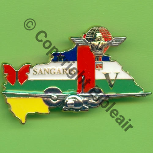NH  MALI 4eCOGA 25e RGA SANGARIS V  De Griffes et butees Dos lisse Src.Y.GENTY 57Eur(x2) 