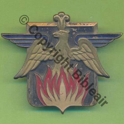 AA NH INS Volont def pass air DrPNBER Dep 3Anneaux Dos lisse Embouti FOND LISSE PEINT circa1942 Src.Y.GENTY 62Eur(x14) 