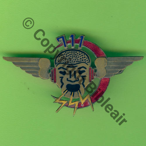711  CTA 711e Cie Trans de l'Air LEVANT 1940  SM Bol Gros type AUBERT Dos lisse irreg  Src.Y.GENTY 184Eur(x3) 