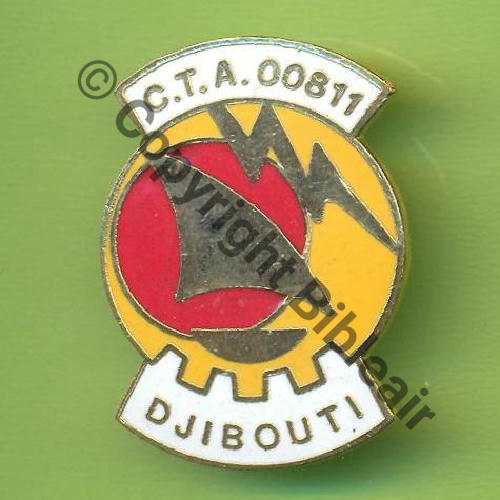 811   NH CTA.811 DJIBOUTI  SM Eping bascule Dos lisse Embouti Src.Y.GENTY  