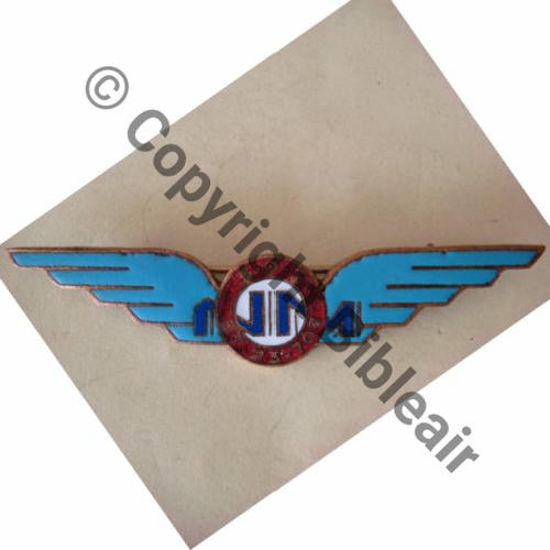 Detachement TRANS 23.708  MEKNES  DUSEAUX Semi circul 65x25mm Eping bascule Dos lisse Src.flob92 193Eur08.12 identif CUICH 