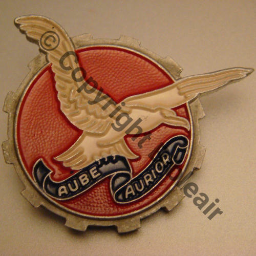 NH ATELIER AIR HAUTEZAT  A.AUGIS LYON ST.BARTH 2Lign Alu peint 2Griffes Dos granuleux Src.flob92 143Eur(x2) 