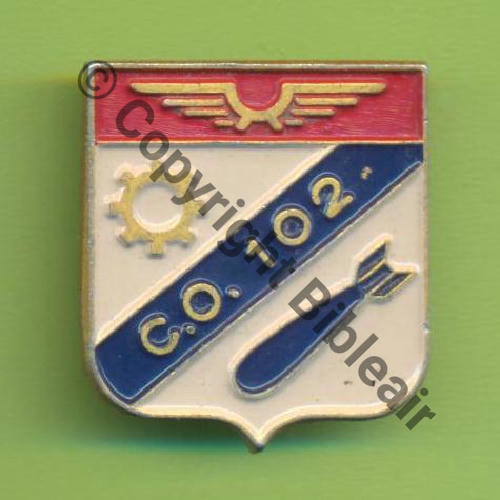 Cie Ordonnance 102 A.AUGIS LYON ST.BARTH 2Li 2Griffes Alu Peint Dos irreg strie Sc.Y.GENTY 90Eur03.12  