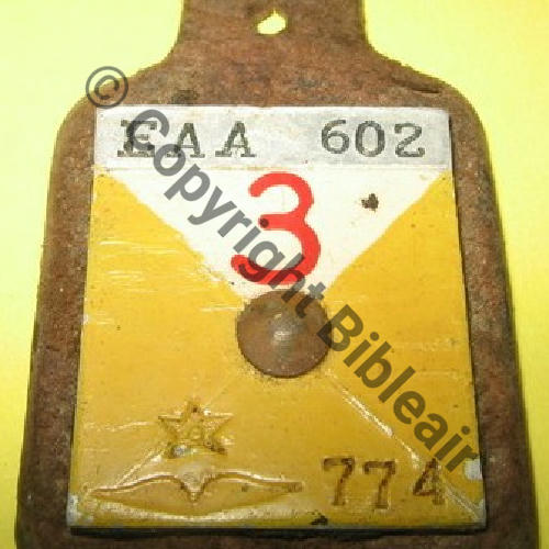 NH EAA.602 ROMORANTIN Rivete sur cuir LAISSER PASSEZ... Zone 3 No774 Src.saigon36 21Eur12.12 