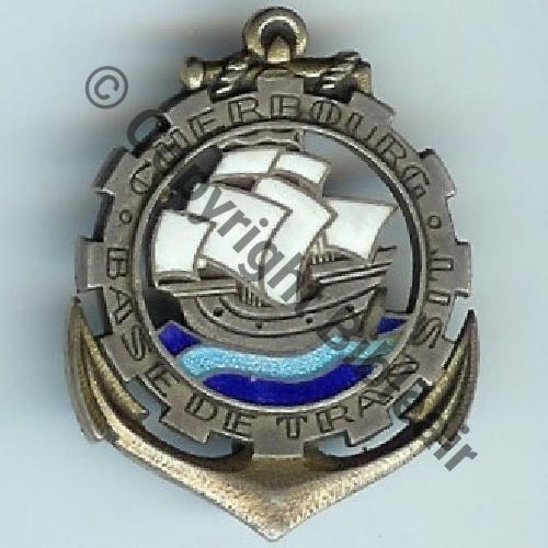 BASE TRANSIT CHERBOURG  DrP Eping tuyau  Guilloche ARGENT Src.lemarsoin PV45Eur