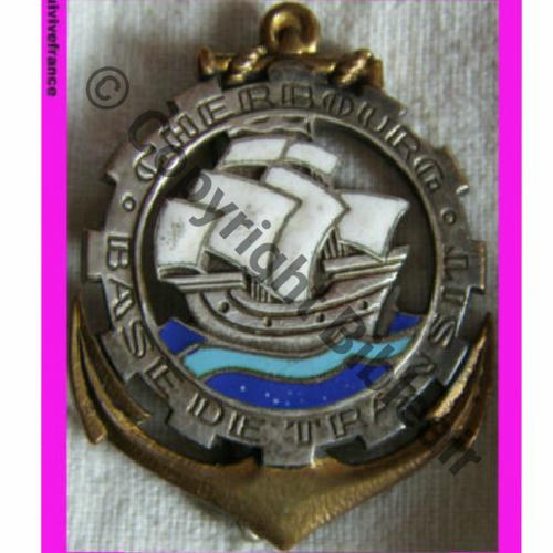 BASE TRANSIT CHERBOURG DrPNOM Attache non origine Guilloche vrac  Src.quivivefrance PV15Eur
