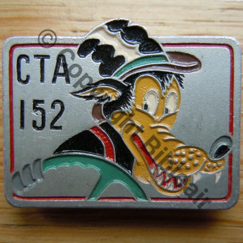 NH  CTA.152 LOUP TEX AVERY  A.AUGIS LYON ST.BARTH 2Li Alu peint 2Griffes Dos lisse irreg Src.mesnil01 295Eur(x2) 