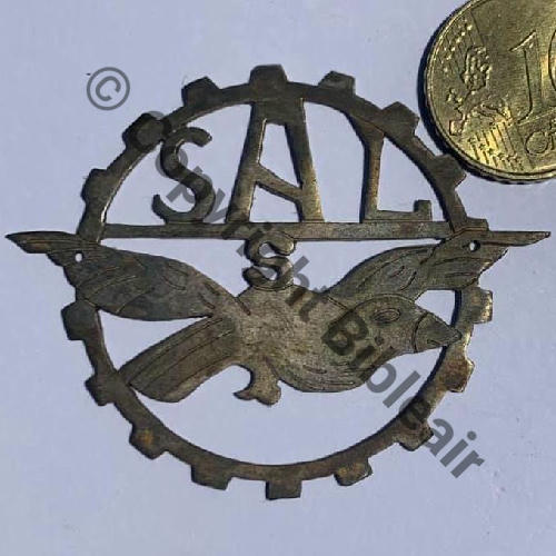 NH SECTION de PARC de la SAL8  COBLENCE (1920)  SM 2Trous a coudre Dos lisse Src.tonkinlaos 224Eur07.19 