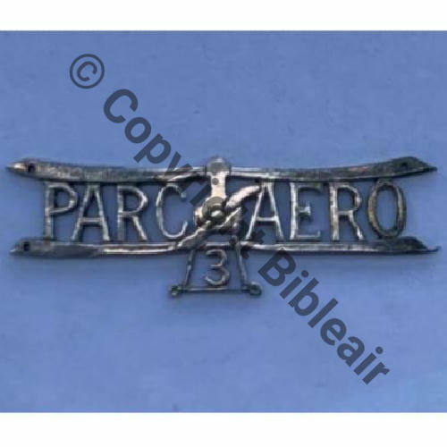 PARC AERO No3 MAYENCE 1919  SM trous a coudre Dos lisse irreg Src.tonkinlaos 268Eur05.19 