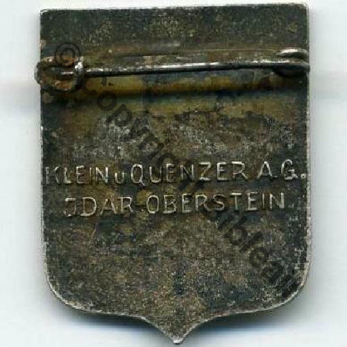 EPINGLE SOUDEE KLEIN u KENZER AG. ODAR OBERSTEIN Sc.O.BAILLON