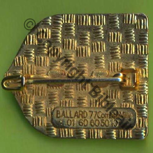 BALLARD77 CLV+Tph Griffes et butees  GUILLOCHE AERE 