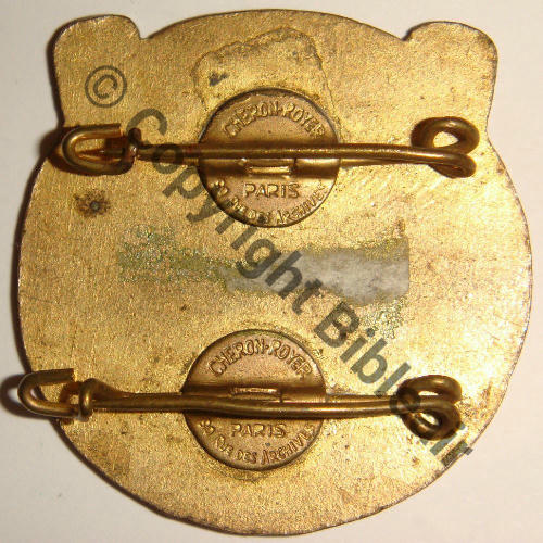 CHERON ROYER PARIS SM DOUBLE BOL pastille CHERON ROYER Rue des ARCHIVES PARIS Src.flob92 