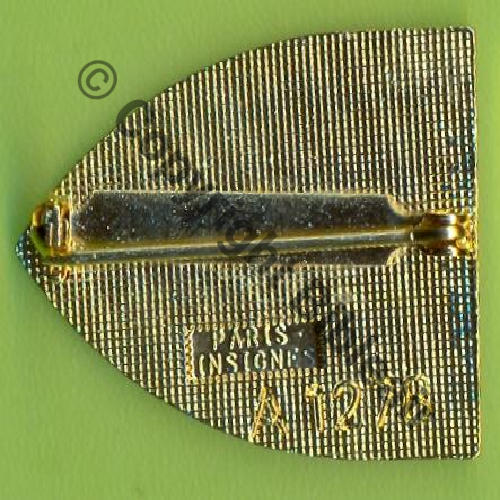 PARIS INSIGNES dans cartouche  Sc.GENTY