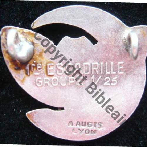 1re ESCADRILLE GROUPE 1.25  en relief Sc.lavionamoteur 