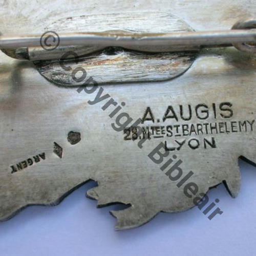POINCON ARGENT 1rond 1 losange A.AUGIS ST.BARTH  Src.mun18000 