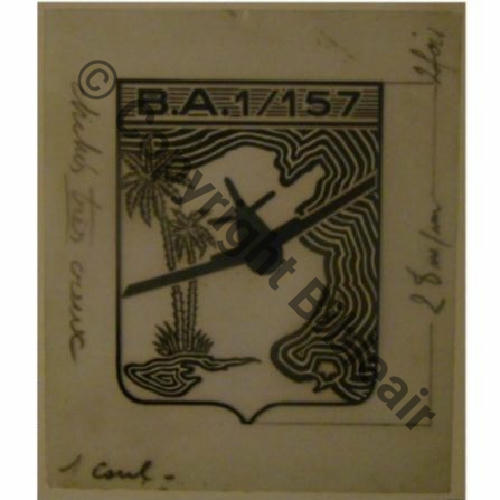 BA 1.157 TUNIS EL AOUINA CALQUE PHOTOGRAVURE Sc.bisleycamp 51Eur12.08