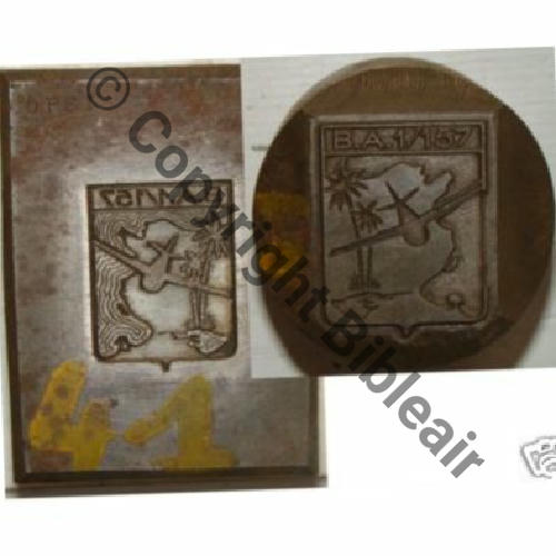BA.1.157 TUNIS EL AOUINA  OFSI 37x28 mm Sc.bisleycamp 180EurInv 