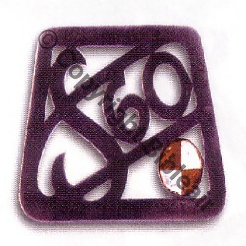 60 SPA Argent decoupe emaille