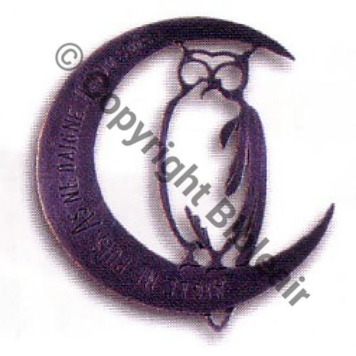 118 F Argent decoupe ajoure inscription gravee