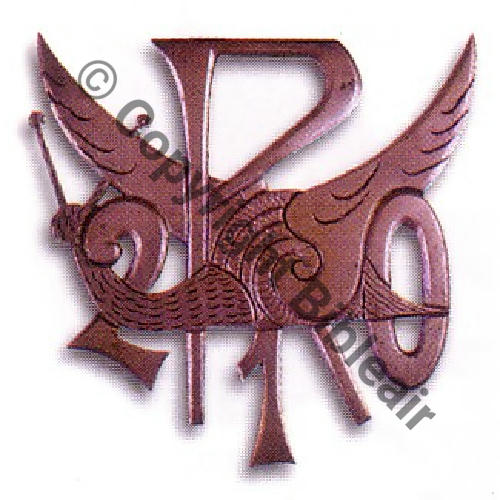 210 R Argent decoupe R pour CAUDRON R4
