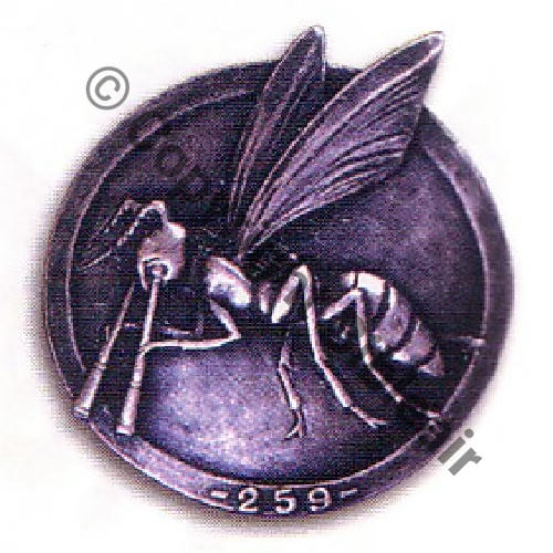 259 SAL Argent moule