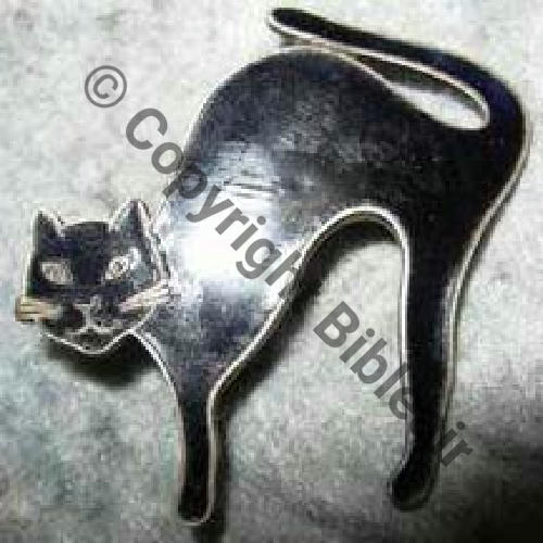 87 FAUX SPA.87 il manque le ruban au chat  CHOBILLON SM Past fenetre Chobillon Dos lisse Sc.tafioledesc.. 126Eur03.09 