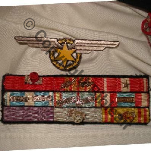 BREVET COOP ou TCHADIEN tenue de General avec ins BA172 NDJAMENA...  Sc.O.JACQUES