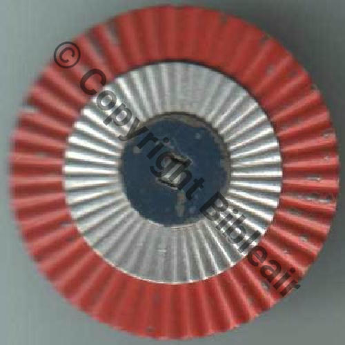 COCARDE ARMEE AIR 1928 3pieces metal superposees Eping sur broche SM Dos plisse 30mm Aucune raison specifique Air 7Eur10.06 Sc.LECASTEL PARIS 