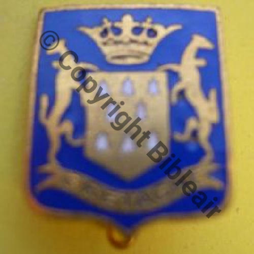INCONNU AA FAUX FAFL Pas d'insigne GB BRETAGNE Bleu SM Bol fenetre Dos lisse 30Eur(x2)