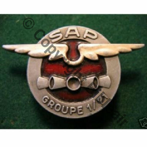 INDETERMINE SECURITE AERIENNE PUBLIQUE GR1.71  A.AUGIS LYON ST.BARTH  2Li Alu peint Griffes Granuleux 74Eur(x2)