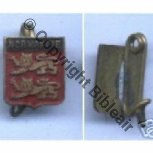 NORMANDIE GC 3 plutot epinglette 14x11mm 13Eur11.06 