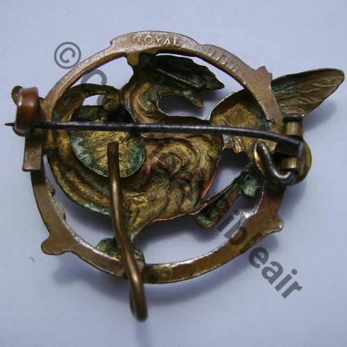 SPA.83 1917  SM Eping bascule Embouti Ressemblance pas d.original connu Marque au dos ROYAL.. donc etranger DOS Src.cocoq77 