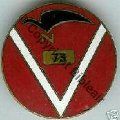 BADGE.. rouge  DrP+DPast.. Dos lisse Email Sc.salamandre1957 3Eur05.07