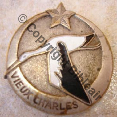 003 FAUX SPA.3 Cerclee avec ETOILE marque VIEUX CHARLES  DrPBER Dep Bol fenetre pastille DrPN Dos lisse Sc.mejean1945 126Eur10.11 