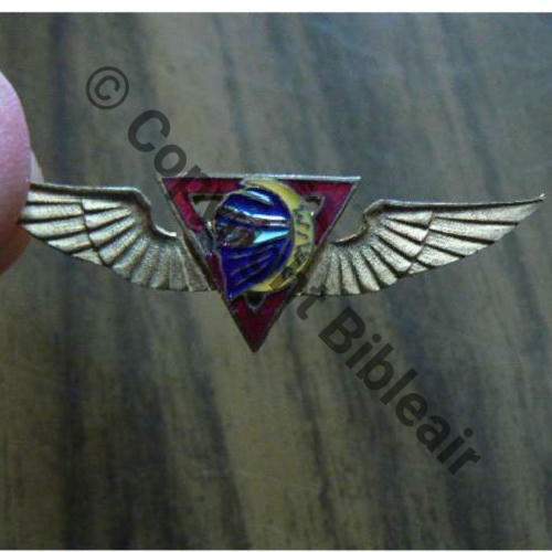 548 VR548 MINIATURE SUR AILE  Attache type boutonniere Fab illisible 45x14mm Sc.jeanaimarredesguignols 80EurInv 