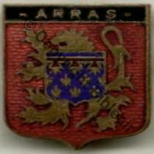 BLASON ARRAS manque ESClle SM Dos lisse Bol tube 11Eur Ebay10.05 