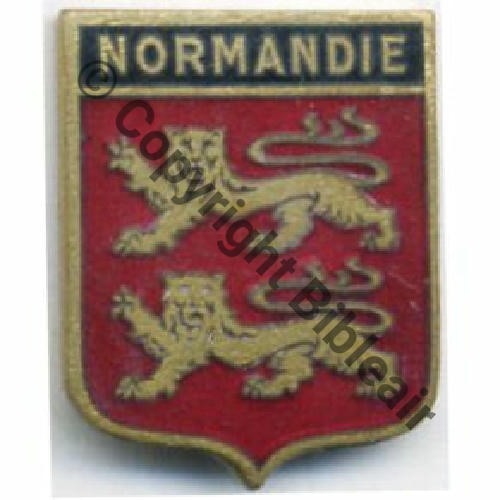 BLASON NORMANDIE NON GC.3 Type1 d.apres Sc.wgolan 200EurInv