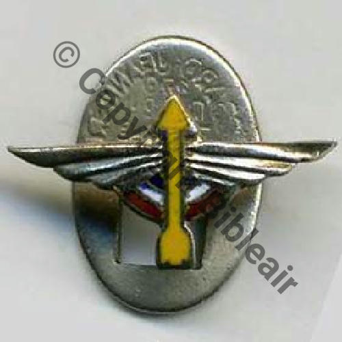 BOUTONNIERE  GIRA.591 Grp INSTRUCTION des RESERVES D.AVIATION 1937.39 Escadrille CHASSE Reduction Boussard jeanneret Src.olivier450 15EurInv 