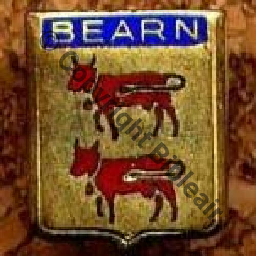 BOUTONNIERE BEARN 1.34 DrPNOM a vis....PETITE TAILLE 